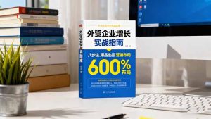 外贸企业增长实战指南,八步法、爆品选品、营销布局,业绩增长300%-副业严选