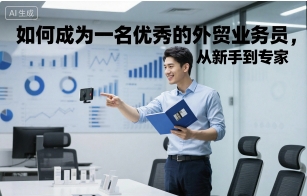 如何成为一名优秀的外贸业务员，从新手到专家 - 副业严选-副业严选