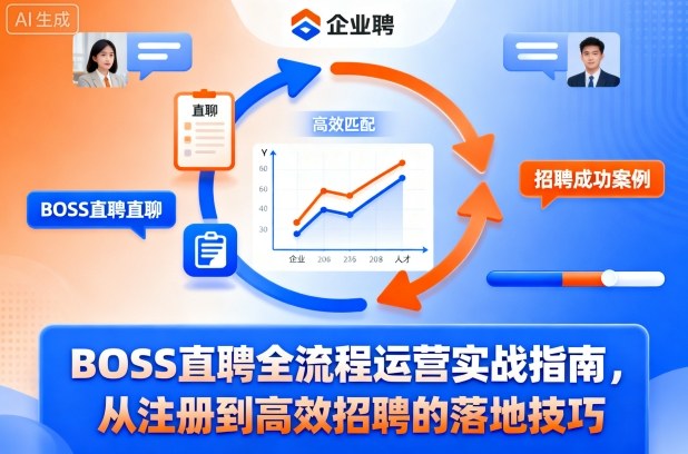 BOSS直聘全流程运营实战指南，从注册到高效招聘的落地技巧 - 副业严选-副业严选