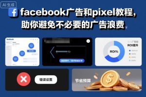 facebook广告和pixel教程,助你避免不必要的广告浪费-副业严选