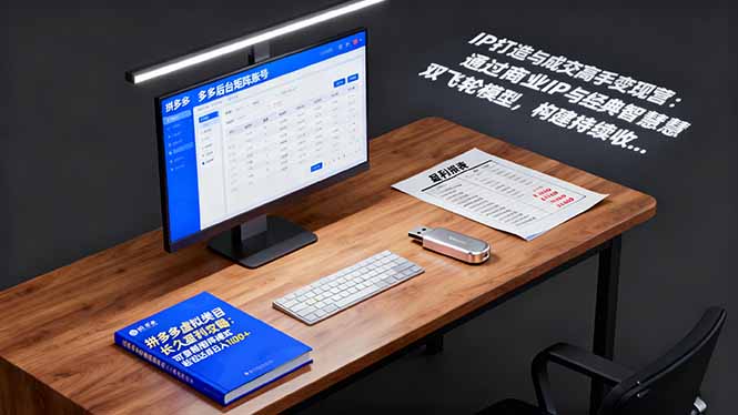 IP打造与成交高手变现营:通过商业IP+经典智慧双飞轮模型 构建持续收钱系统 - 副业严选-副业严选