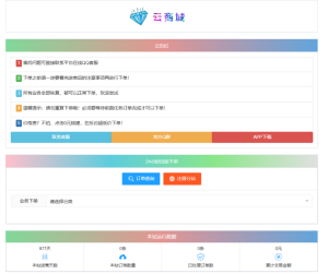 最新彩虹云商城系统源码 V7.2 自助下单系统 全解版本无后门-副业严选