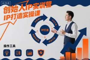 创始人IP实训营,IP打造实操课-副业严选