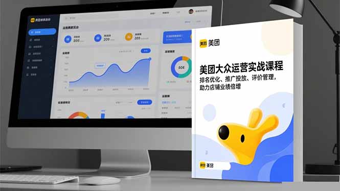 美团大众运营实战课程，排名优化、推广投放、评价管理，助力店铺业绩倍增 - 副业严选-副业严选