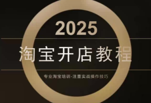 老邓电商·淘宝开店运营教程直通车(更新11月)-副业严选