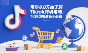 带你从0开始了解Tiktok跨境电商，TK跨境电商新手必看-副业严选