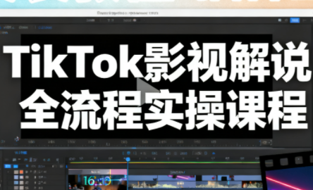 凌帧·TikTok影视解说全流程实操 - 副业严选-副业严选