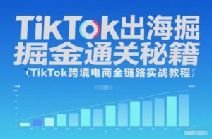 TikTok出海掘金通关秘籍,TikTok跨境电商全链路实战教程-副业严选