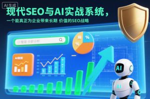 现代SEO与AI实战系统，一个能真正为企业带来长期价值的SEO战略(英语+中文字幕)-副业严选