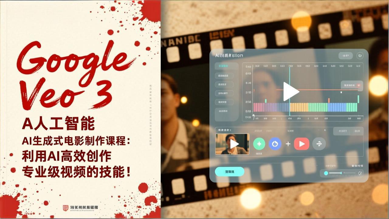 Google Veo 3人工智能AI生成式电影制作课程:利用AI高效创作专业级视频的技能! Google Veo 3人工智能AI生成式电影制作课程:利用AI高效创作专业级视频的技能!