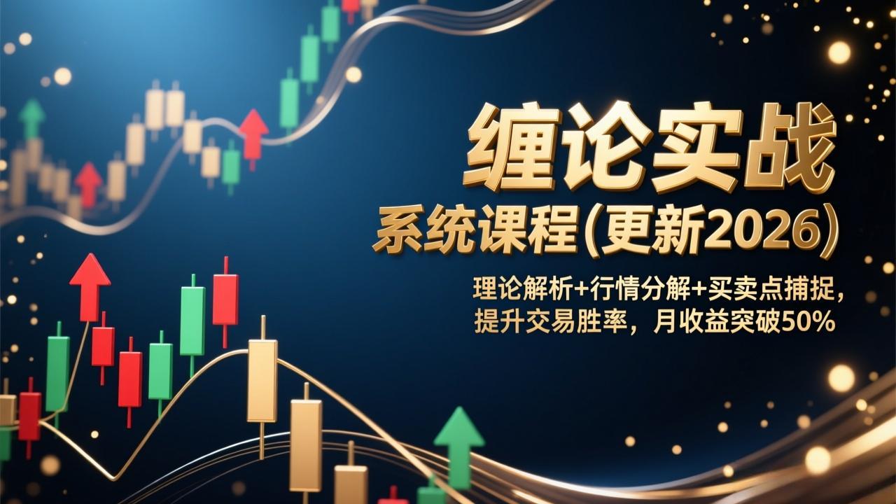 缠论实战系统课程(更新2026 - 副业严选-副业严选