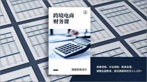 跨境电商财务课，核算逻辑、平台规则、账务处理，掌握全盘账务，胜任高薪岗位月入1.5万+-副业严选