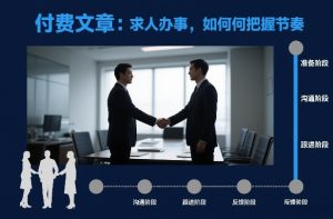 付费文章：求人办事，如何把握节奏-副业严选