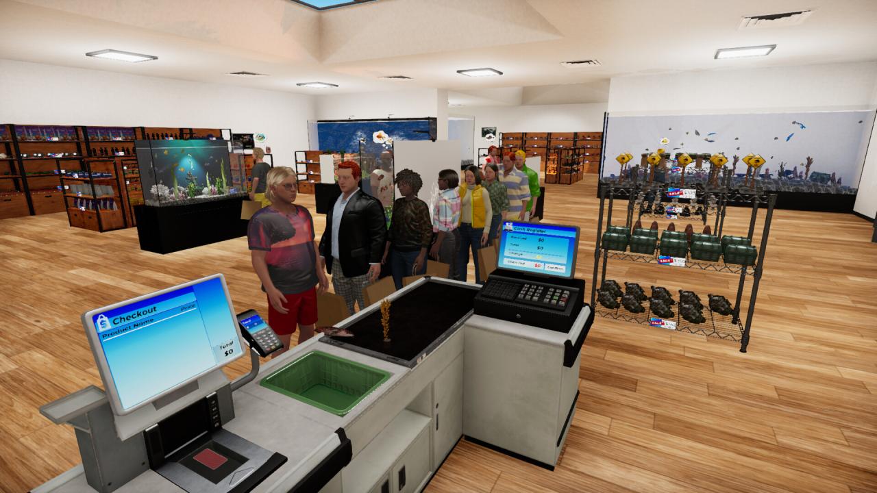 《水生商店模拟器》中文版 - 副业严选-副业严选