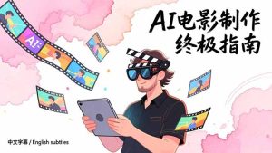 AI电影制作终极指南：从创意到成片，系统掌握智能影视全流程实战课(中英字幕-副业严选