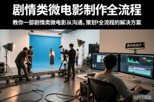 剧情类微电影制作全流程，教你一部剧情类微电影从沟通，策划到拍摄制作全流程的解决方案-副业严选