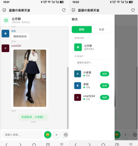 PHP实时消息聊天室源码 聊天APP源码 H5网页聊天室 PHP+WebSocket-副业严选